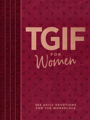 cover image of TGIF for Women